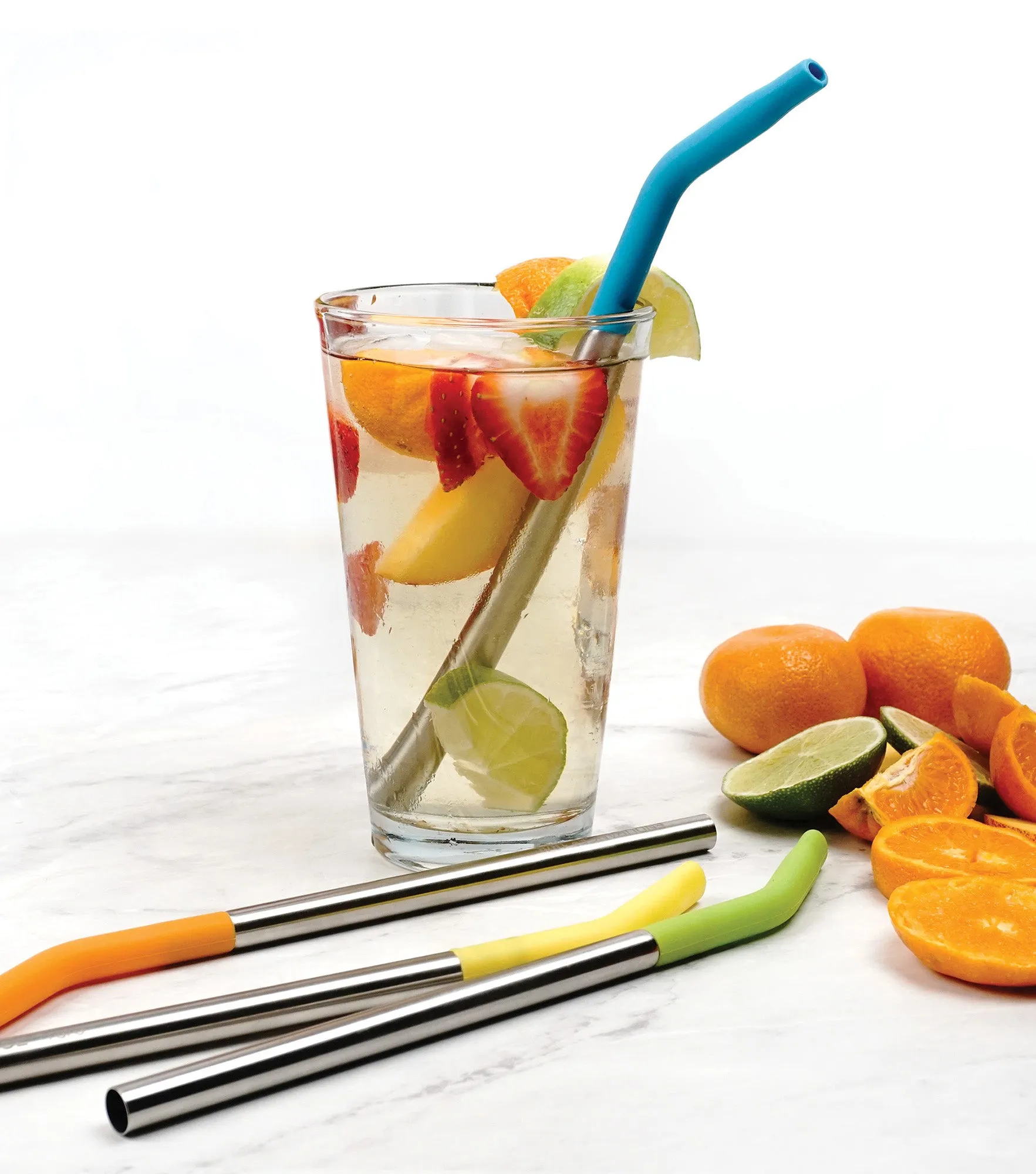 9In Silicone Tip Straw   Brush Set (4 1)