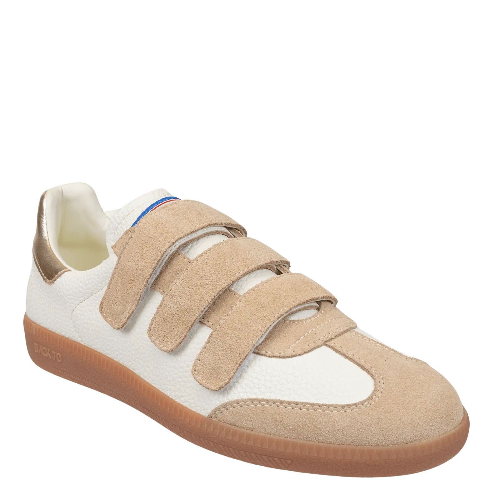 Back 70 Streetwear Mias Sneakers in White Beige