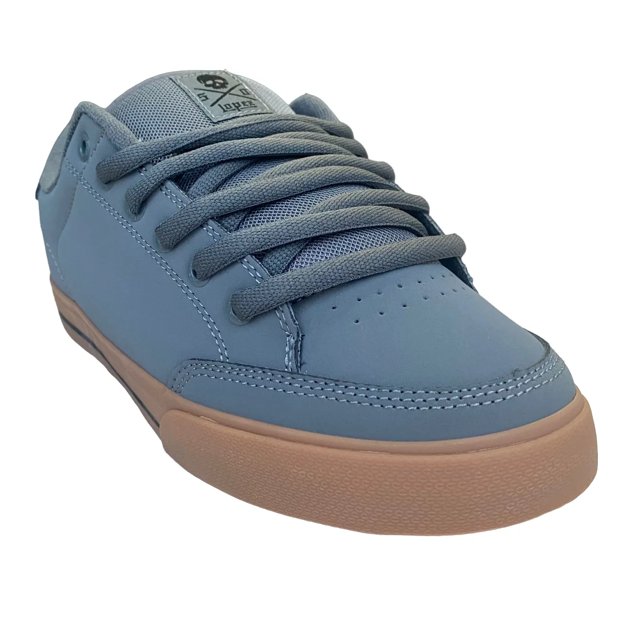 C1RCA scarpa sneakers da skateboard Adrian Lopez AL50 GYGM grigio caramello