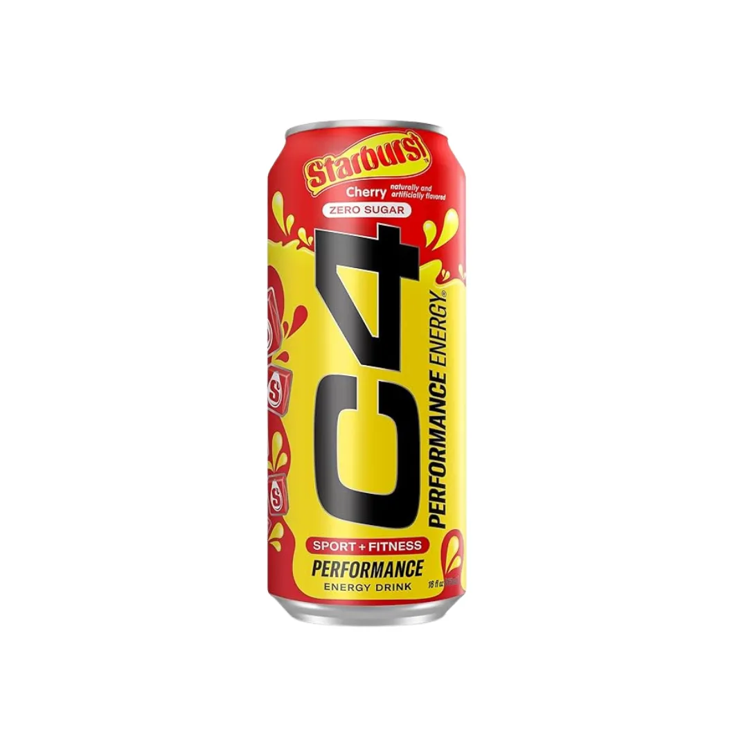 Cellucor C4 Original Energy Drink, Enhance Endurance, Performance and Muscle Support, Hydration, 16oz, 3-12 cans