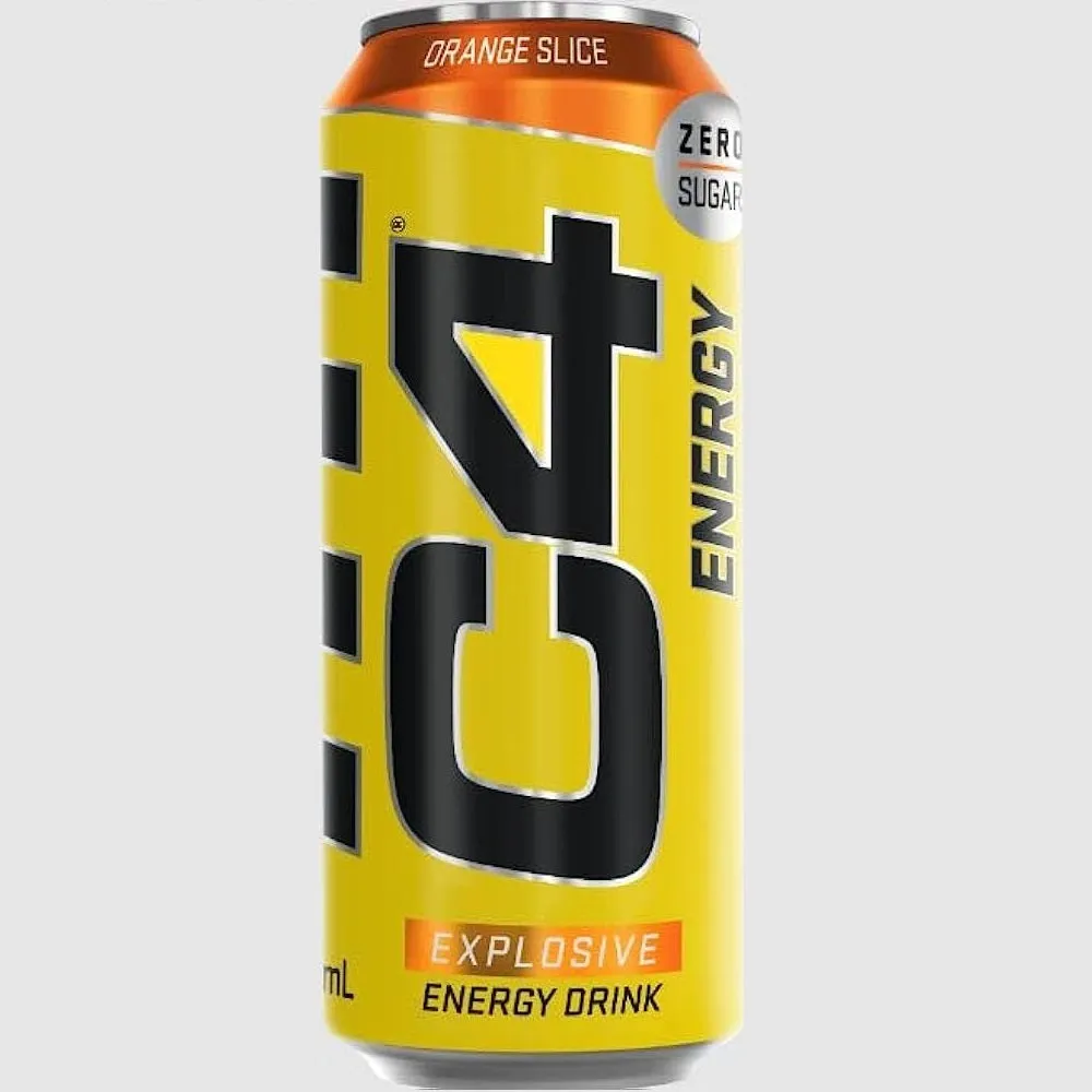 Cellucor C4 Original Energy Drink, Enhance Endurance, Performance and Muscle Support, Hydration, 16oz, 3-12 cans