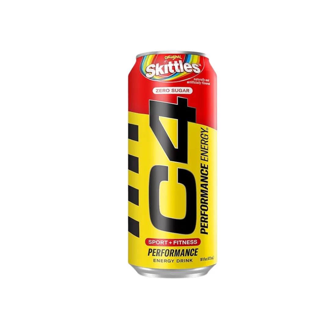 Cellucor C4 Original Energy Drink, Enhance Endurance, Performance and Muscle Support, Hydration, 16oz, 3-12 cans