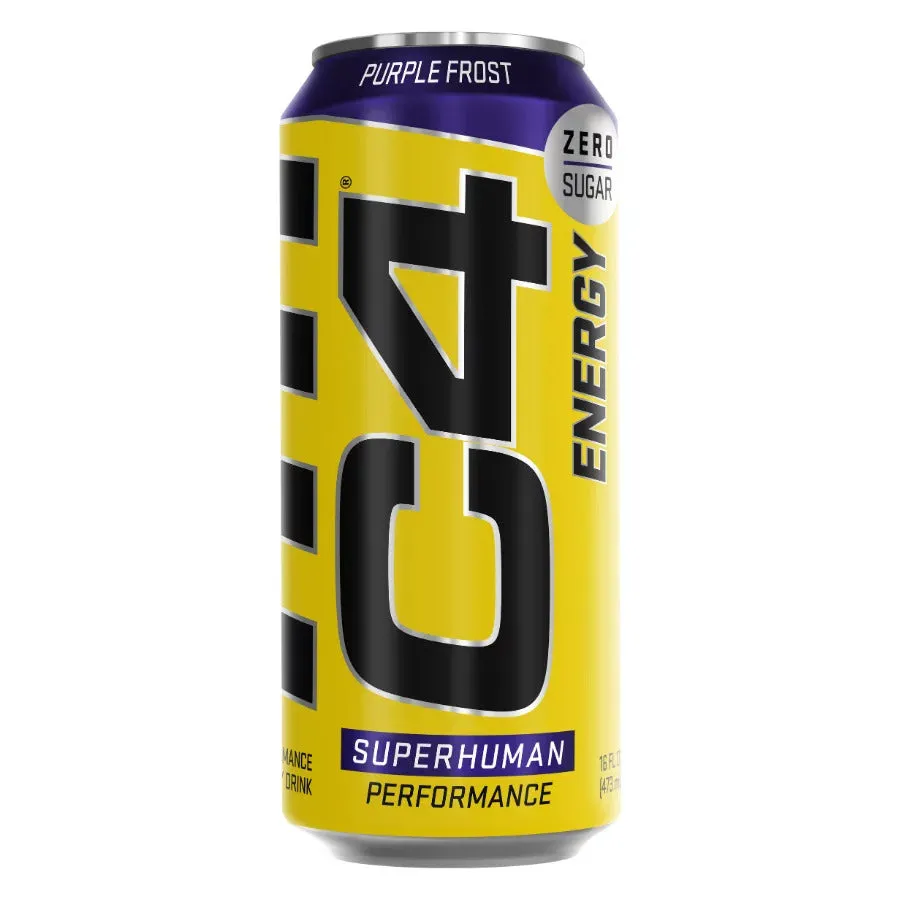 Cellucor C4 Original Energy Drink, Enhance Endurance, Performance and Muscle Support, Hydration, 16oz, 3-12 cans