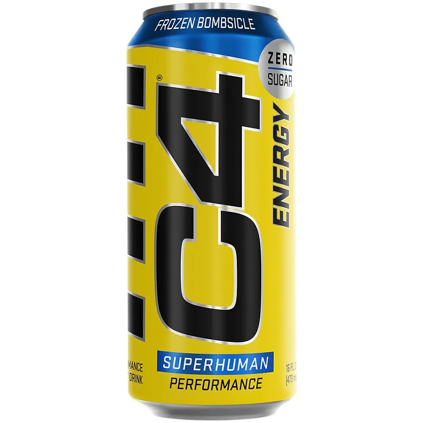Cellucor C4 Original Energy Drink, Enhance Endurance, Performance and Muscle Support, Hydration, 16oz, 3-12 cans