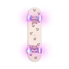 Cherry skateboard with light up wheels