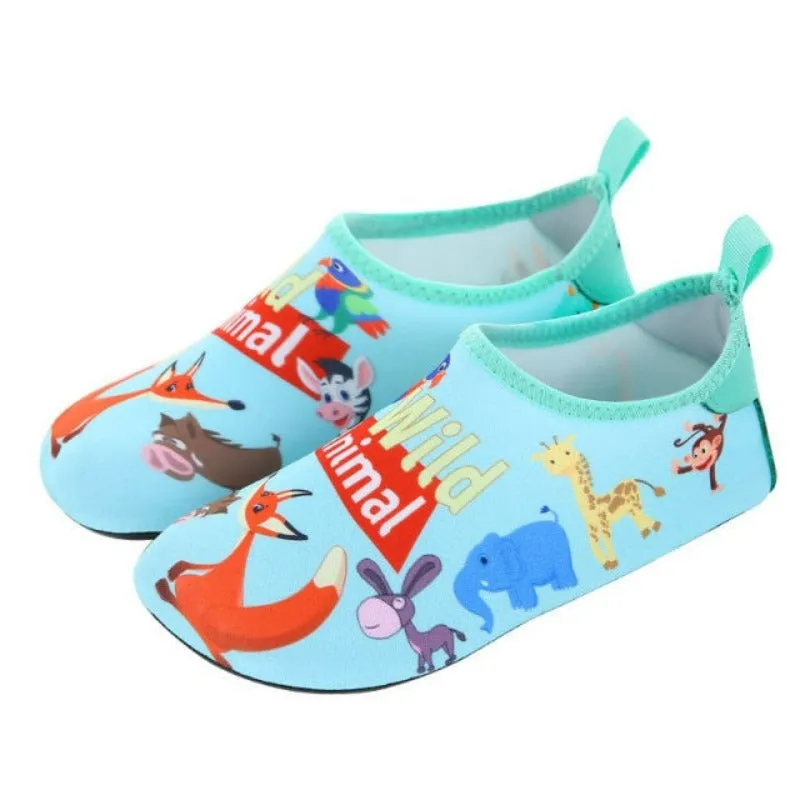 Children's Aqua Socks Water Beach Shoes - Quick-Drying, Non-Slip, Lightweight