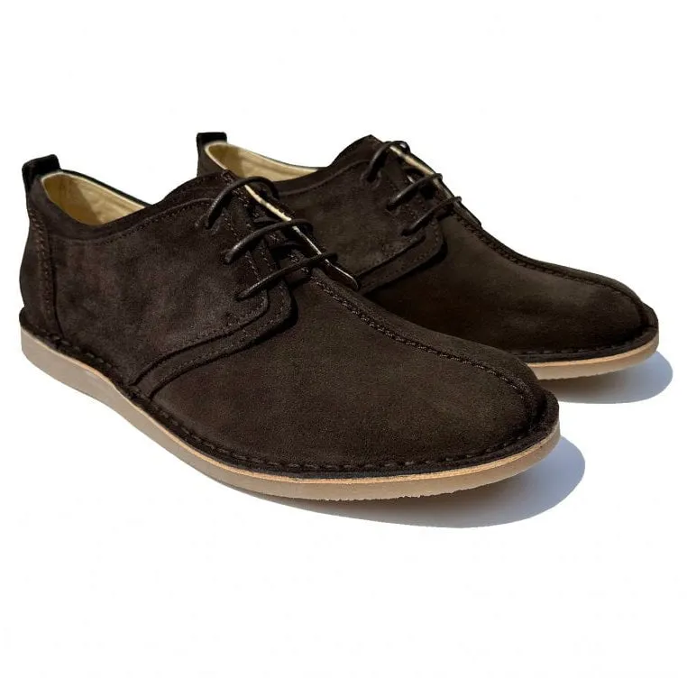 Delicious Junction Stitch Trekka Shoes Brown