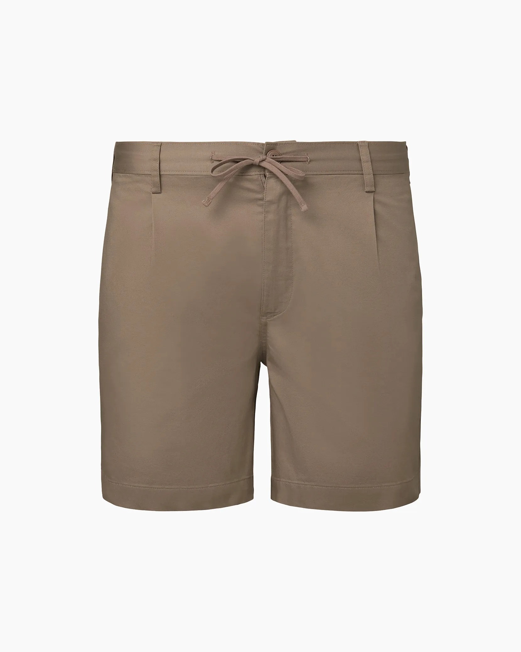 Garment Dye Cotton Drawstring Short