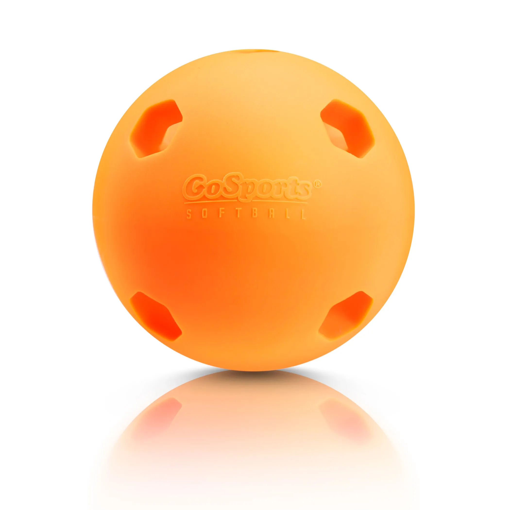 GoSports Limited Flight Modern Training Softballs 12 Pack - Regulation Size