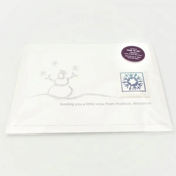 Greeting Card - Snow To Go from Madison