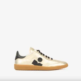 Isabel Marant Kaycee Sneakers - Light Gold/Black