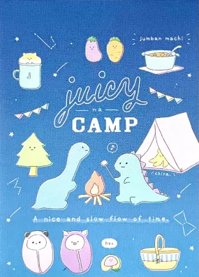 Kamio Juicy Camp Dinosaur Mini Memo Pad