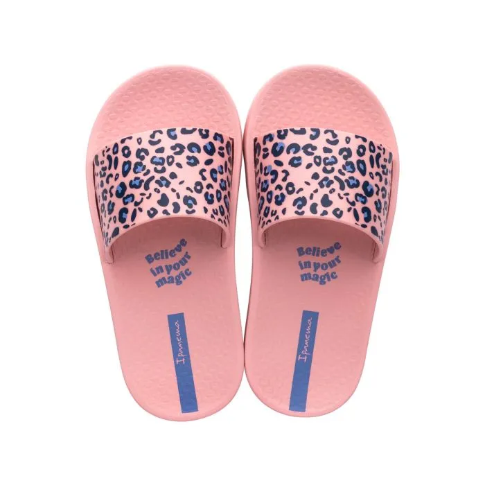 Kids Urban Slides in Pink Animal