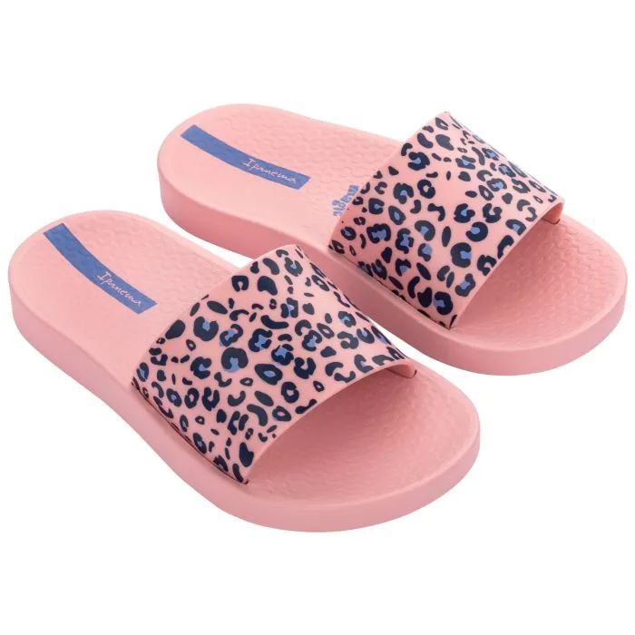 Kids Urban Slides in Pink Animal