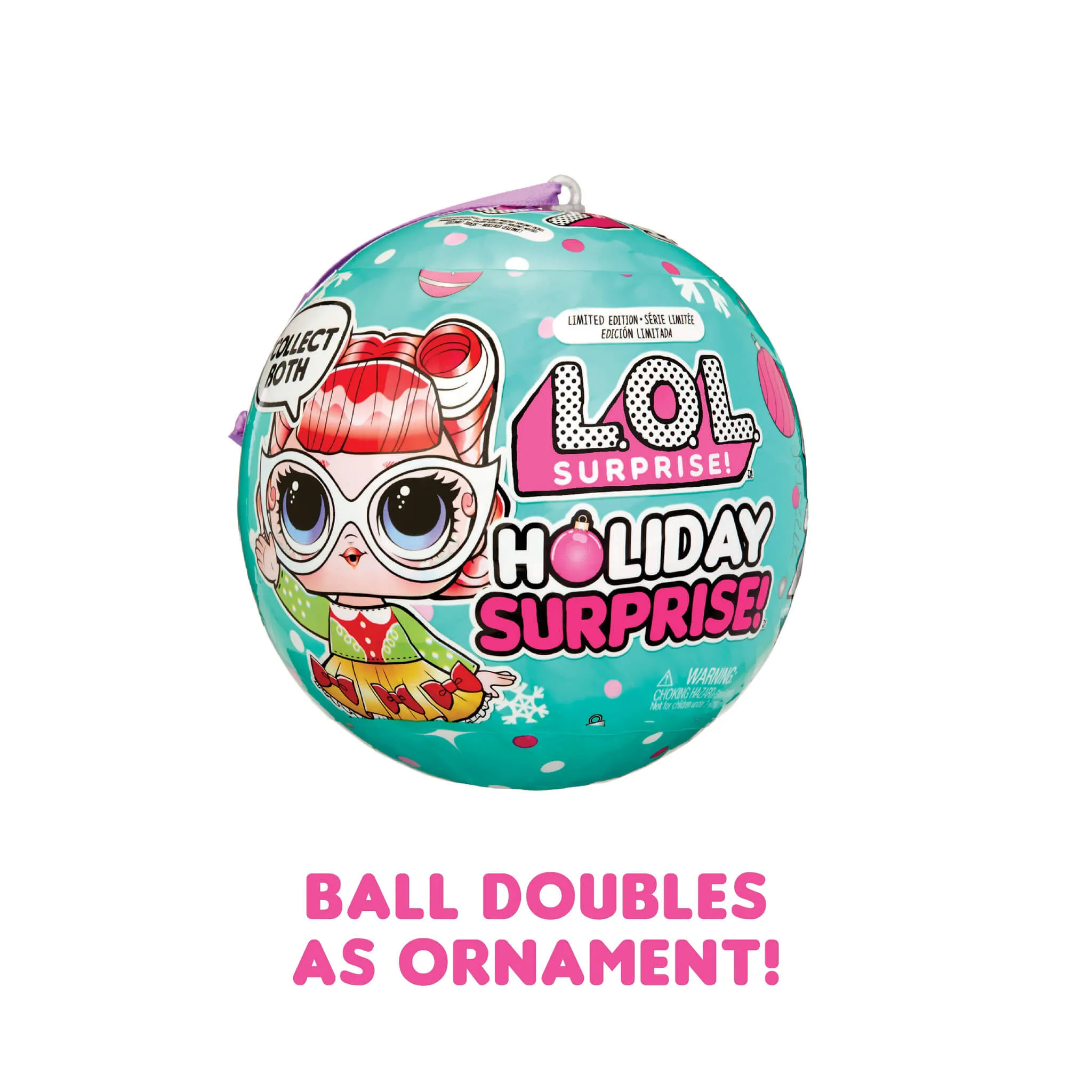 LOL Surprise Holiday Surprise Baking Beauty Collectible Doll with 8 Surprises
