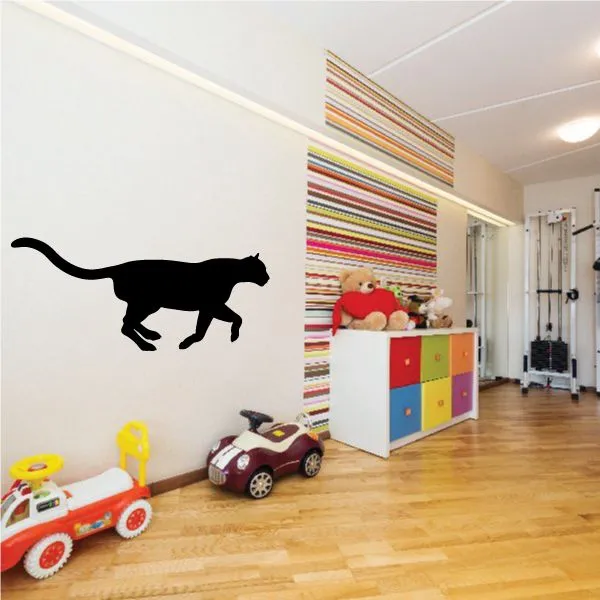 Mountain Lion Running Decal
