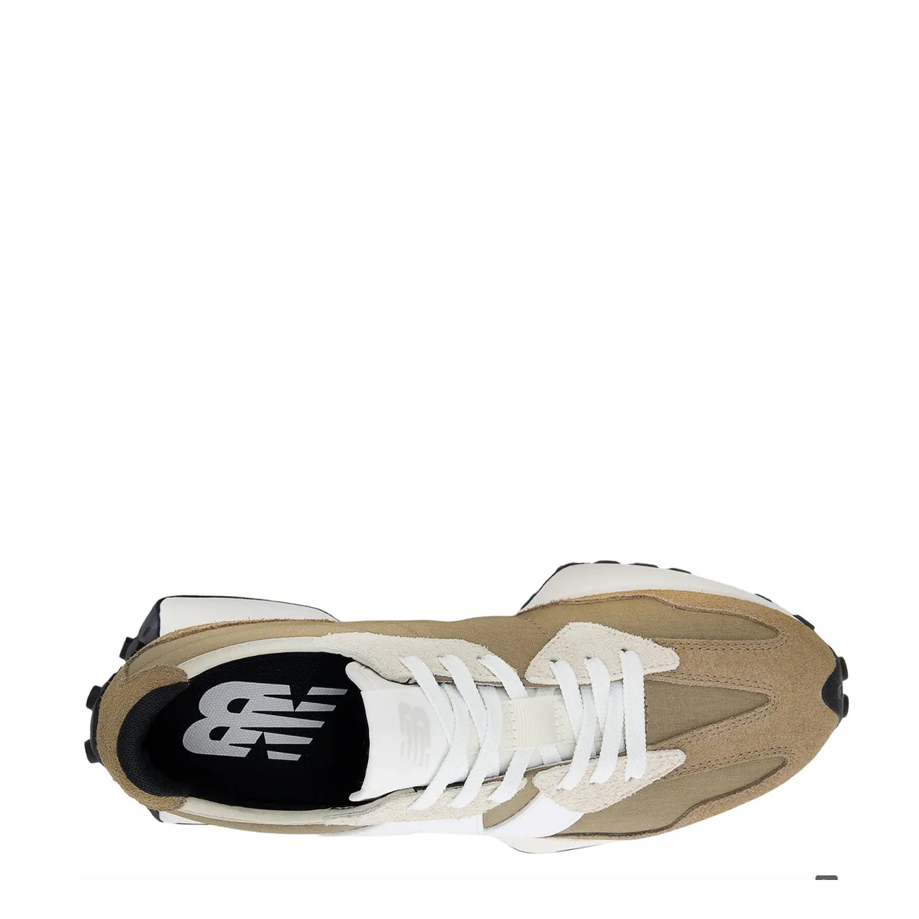 New Balance 327 Trainer Mushroom / White