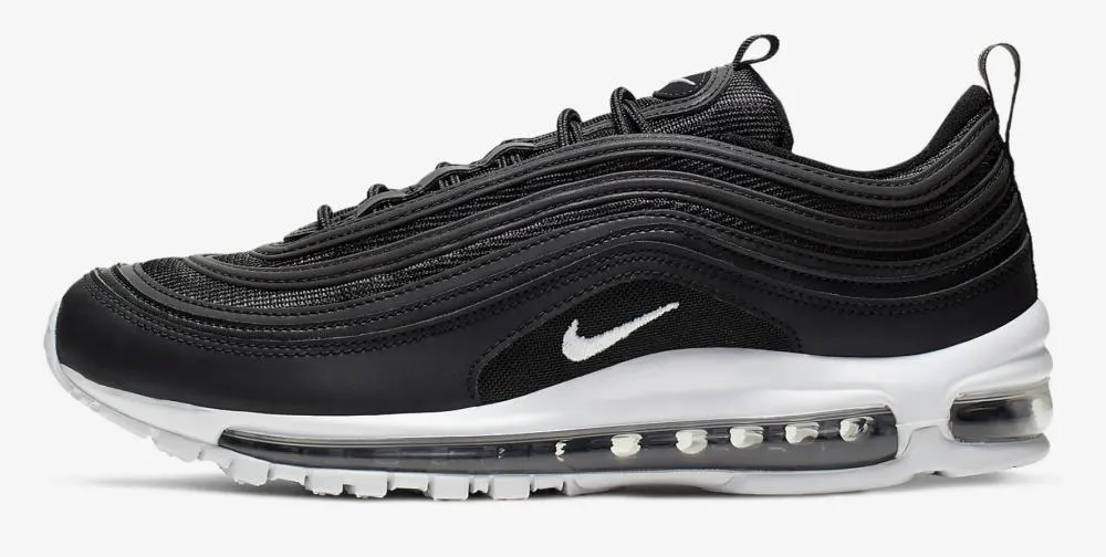 Nike scarpa sneakers da uomo Air Max 97 921826 001 nero