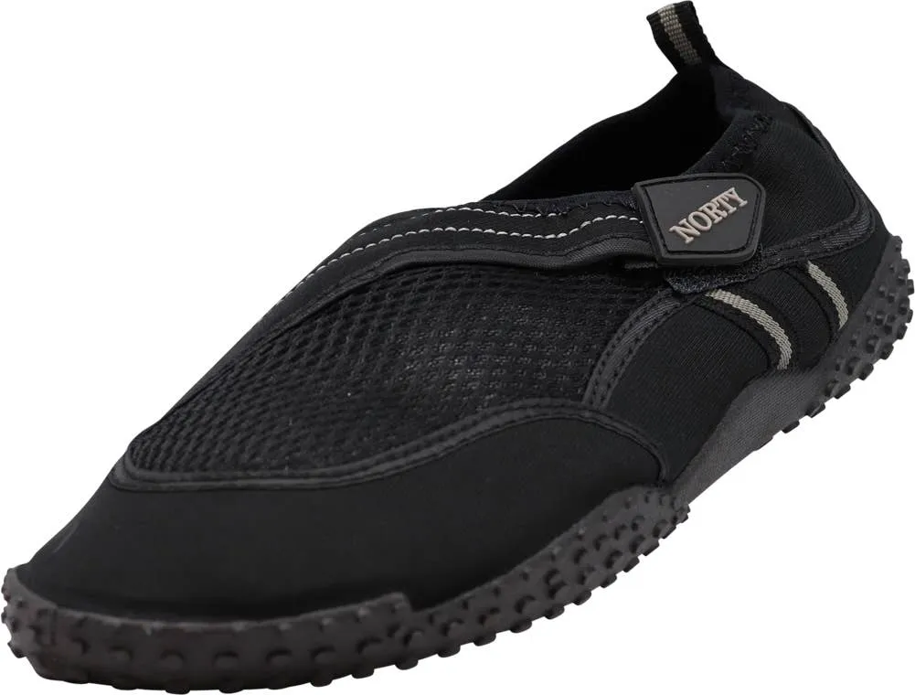 Norty MEN'S 8-13 WATER SHOE BLACK GREY   38765