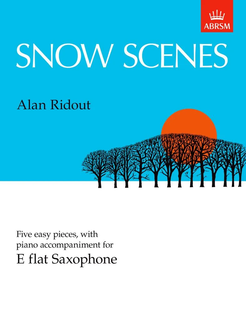 Ridout Snow Scenes Saxophone / Piano