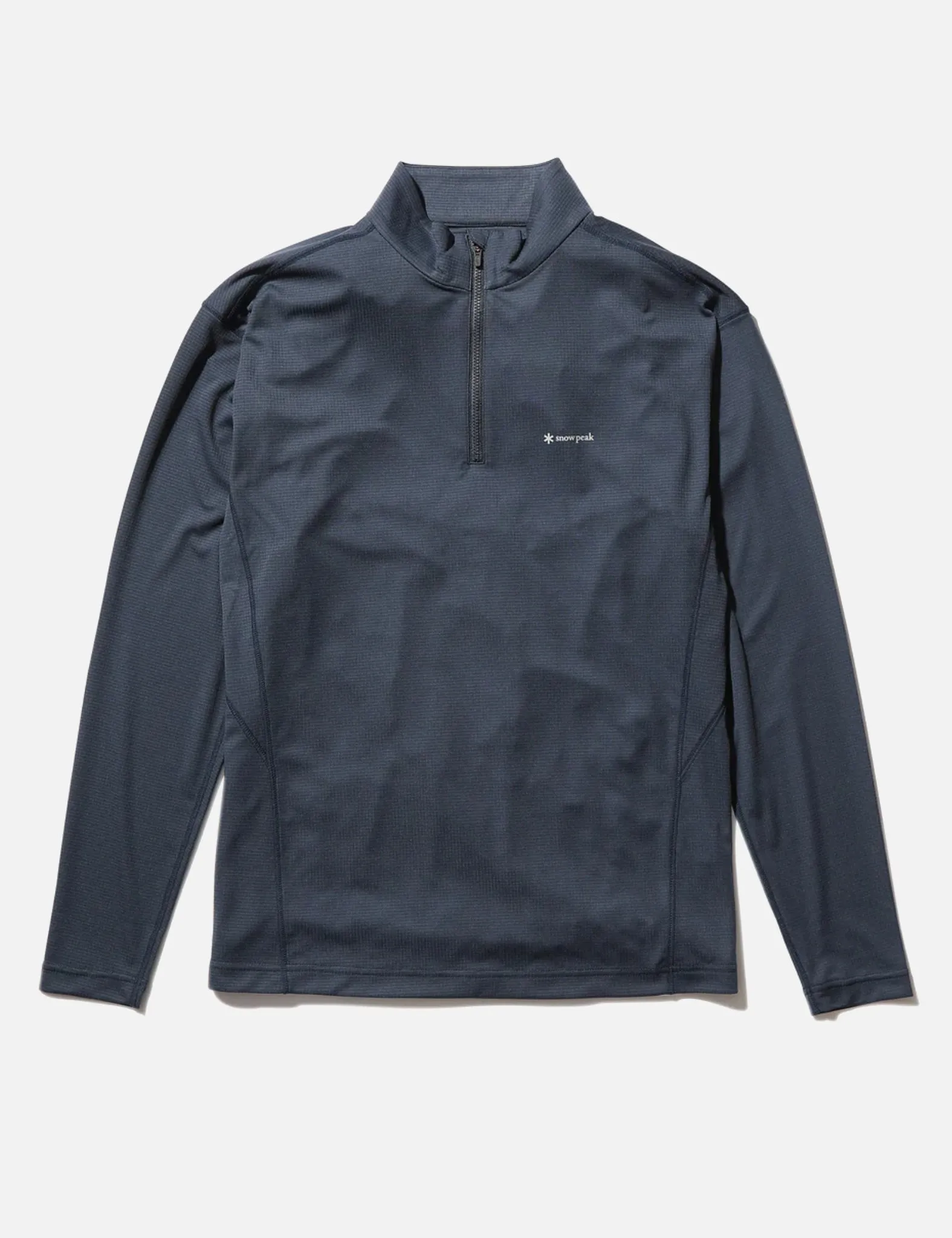 Snow Peak Power Dry Half Zip Pullover - Midnight Blue