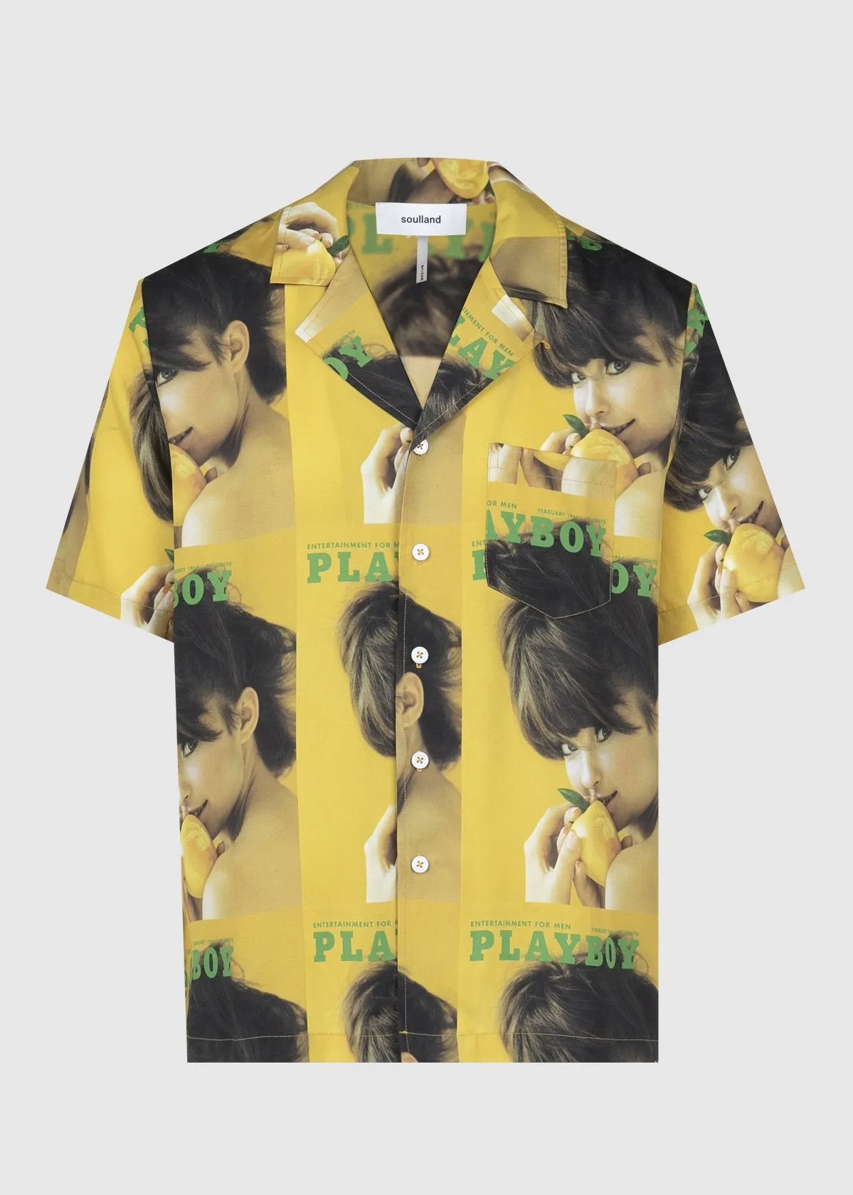 SOULLAND: ORSON PLAYBOY SHIRT [YELLOW]