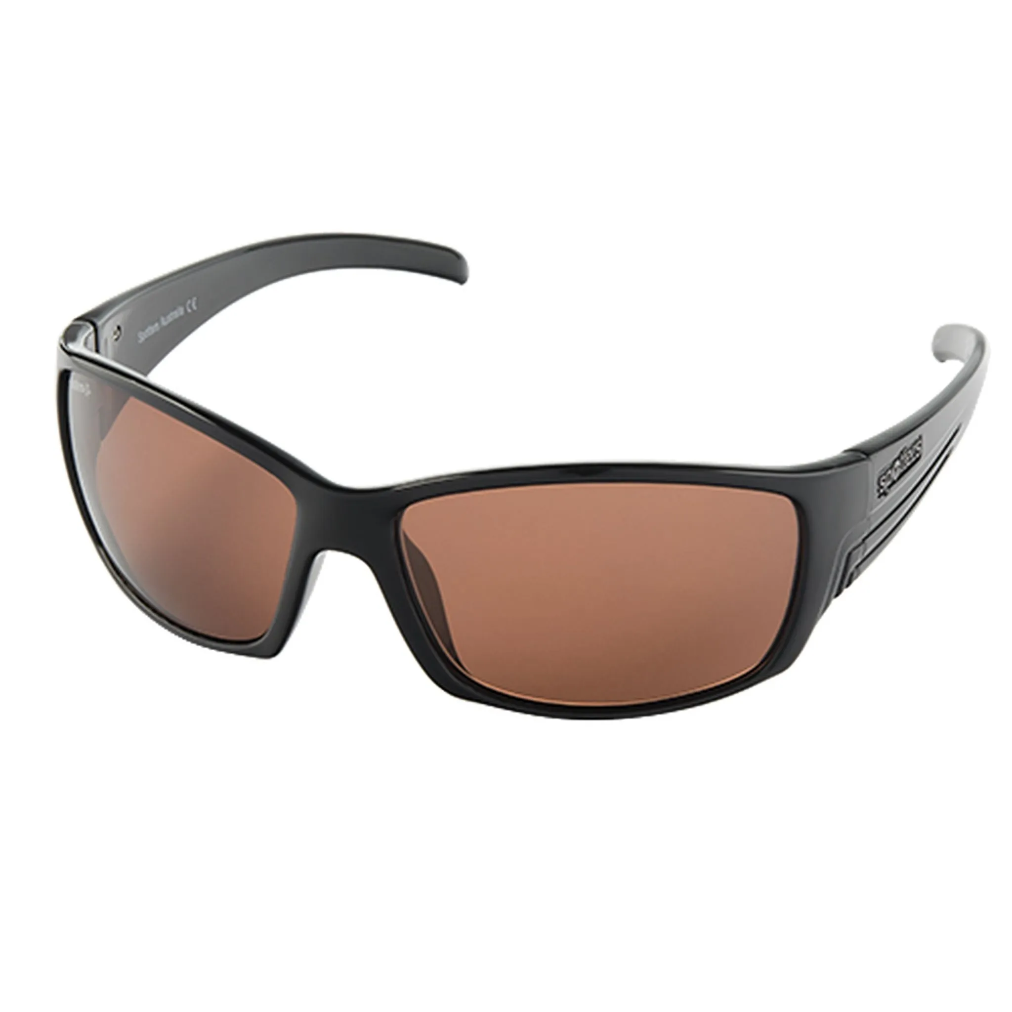 Spotters Polarised Eyewear Fury Gloss Black Sunglasses