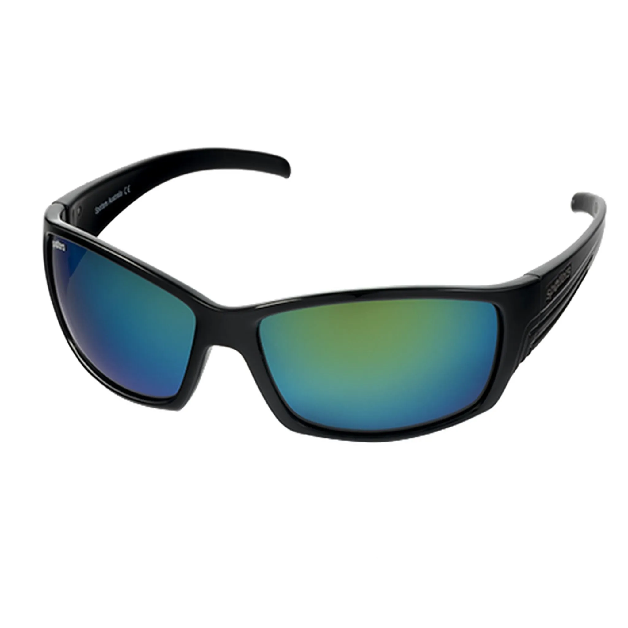 Spotters Polarised Eyewear Fury Gloss Black Sunglasses