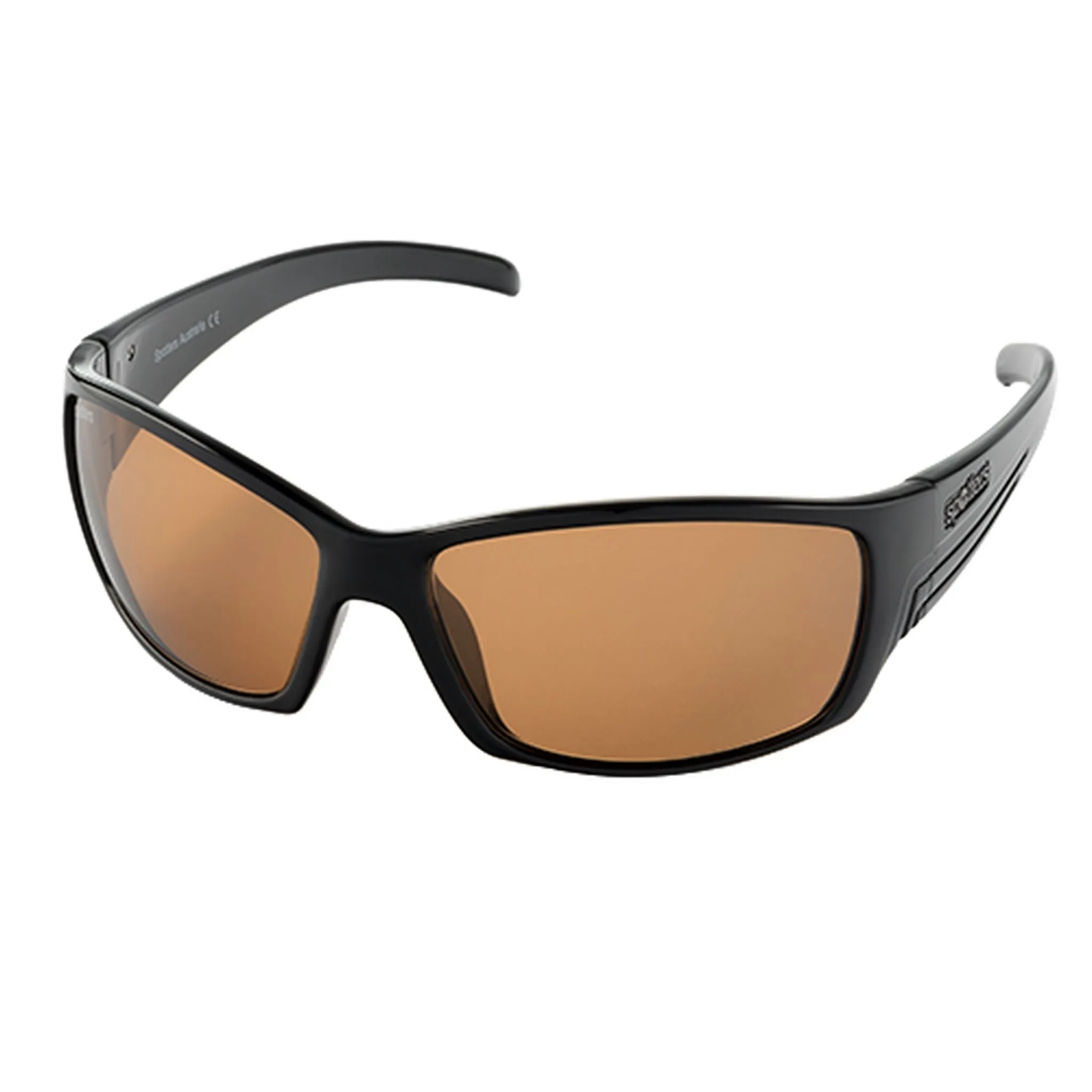 Spotters Polarised Eyewear Fury Gloss Black Sunglasses