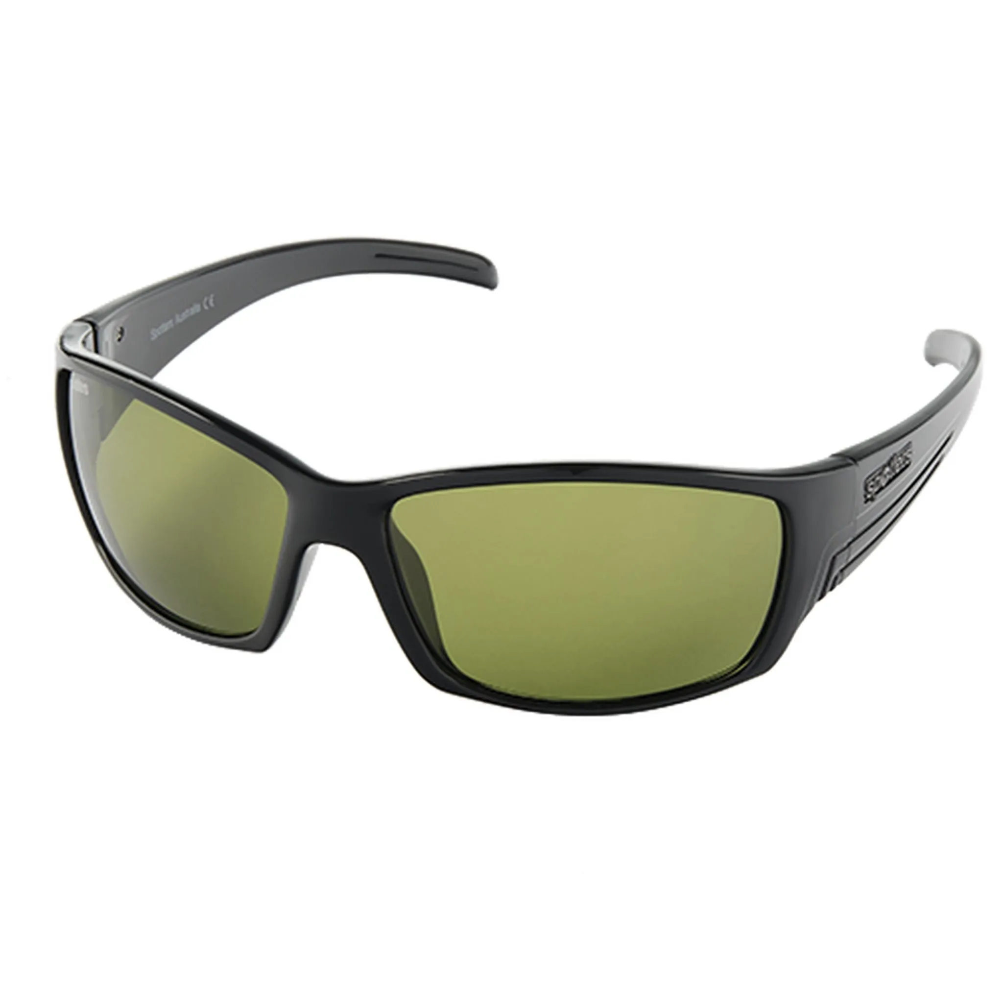 Spotters Polarised Eyewear Fury Gloss Black Sunglasses