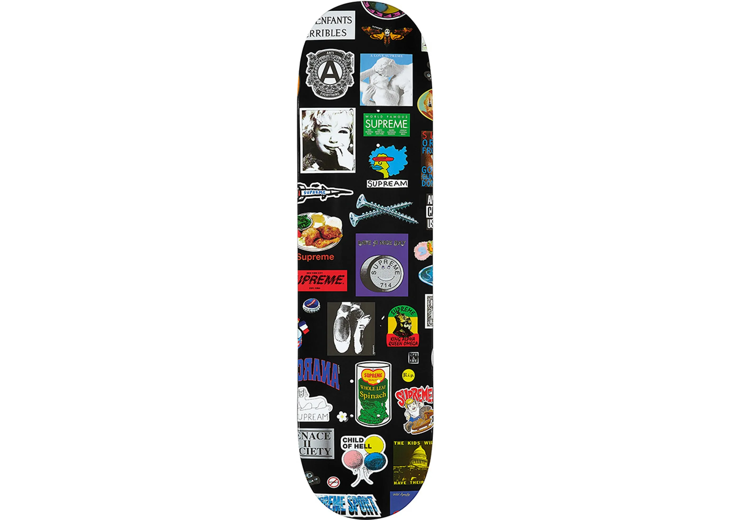 SUPREME STICKERS SKATEBOARD (2021SS)