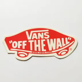 Vans Shoes "Off The Wall " Skateboard Sticker