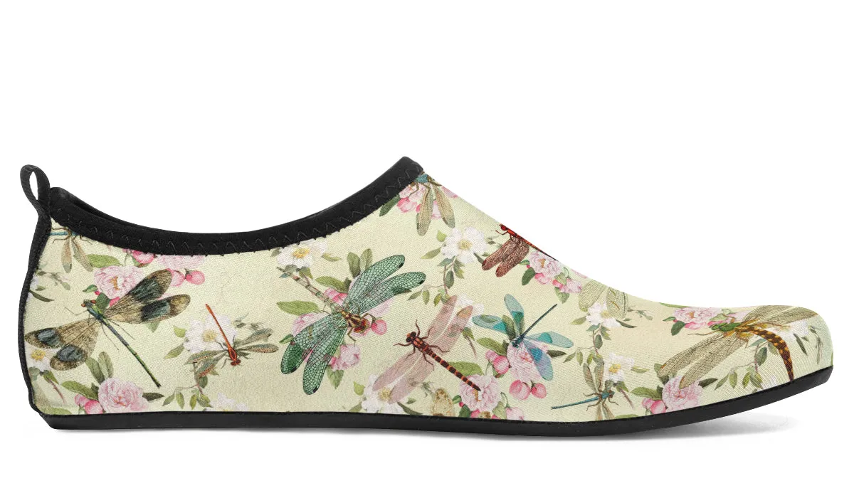 Vintage Dragonflies Water Shoes