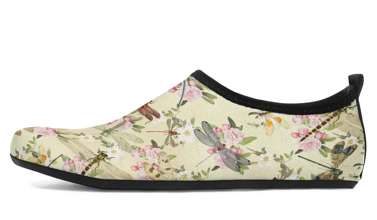 Vintage Dragonflies Water Shoes
