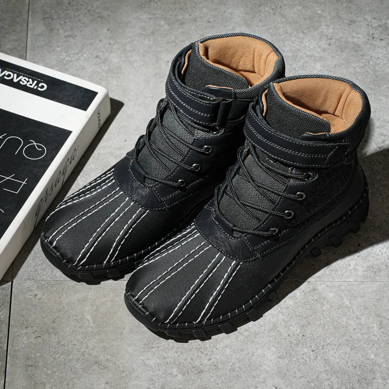 Winter Fleece Lace-up Snow