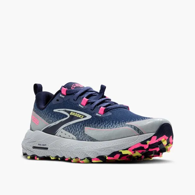 Women's Cascadia 18 Shoe - Oceana/Pearl Blue/Pink