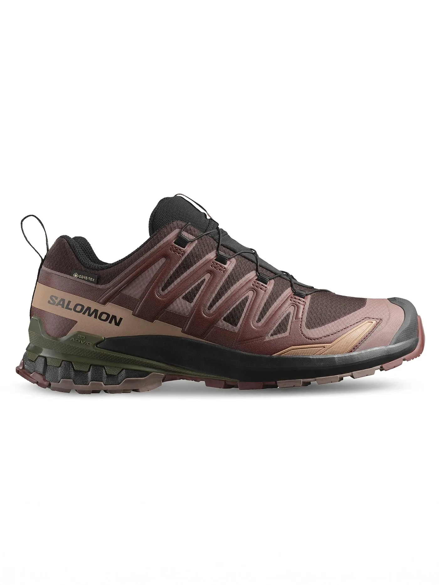 Xa Pro 3D V9 GORE-TEX Black Coffee/Rum Raisin/Olive Night Shoes