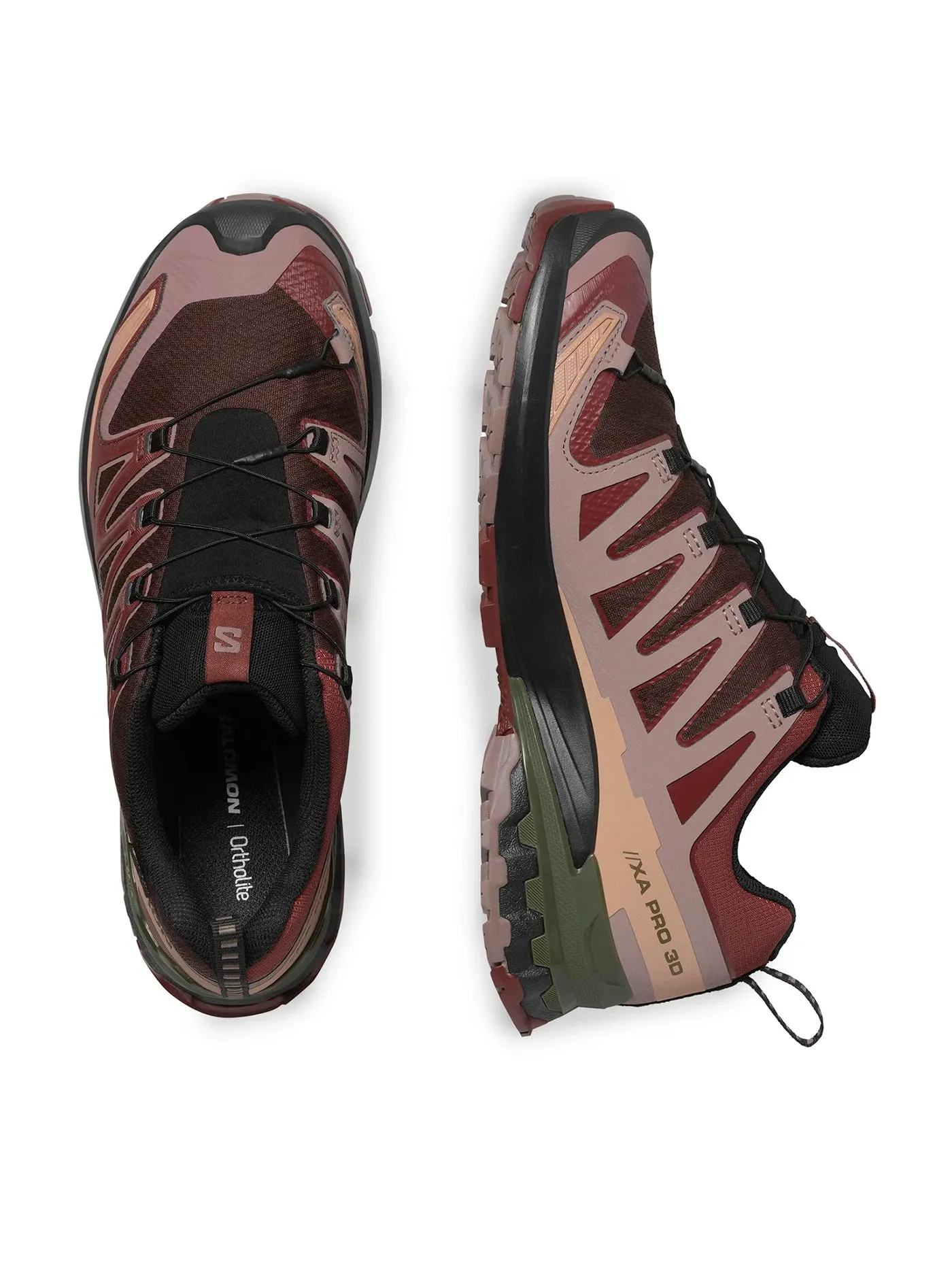 Xa Pro 3D V9 GORE-TEX Black Coffee/Rum Raisin/Olive Night Shoes