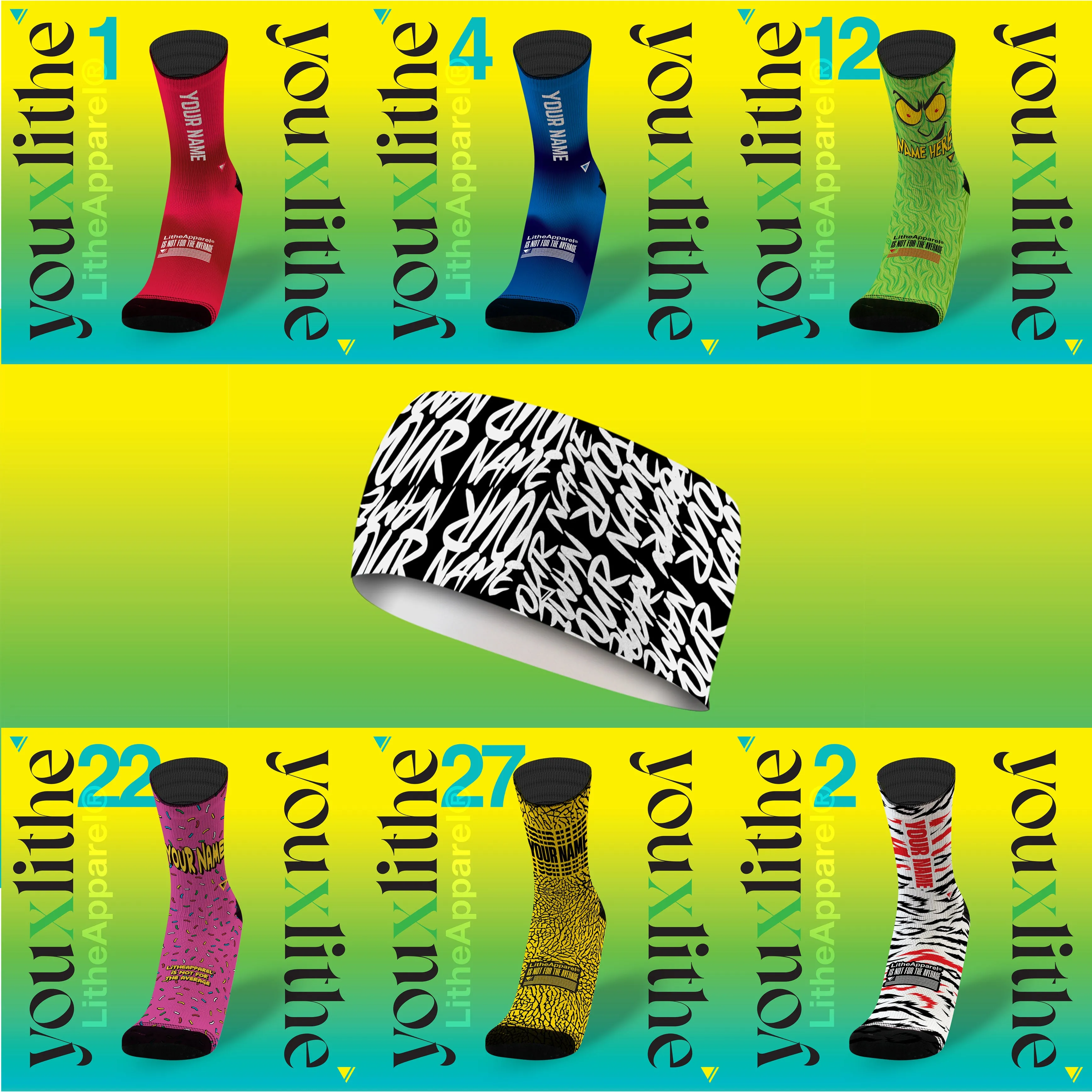 YOU X LITHE | COLOR | 6   1 PACK